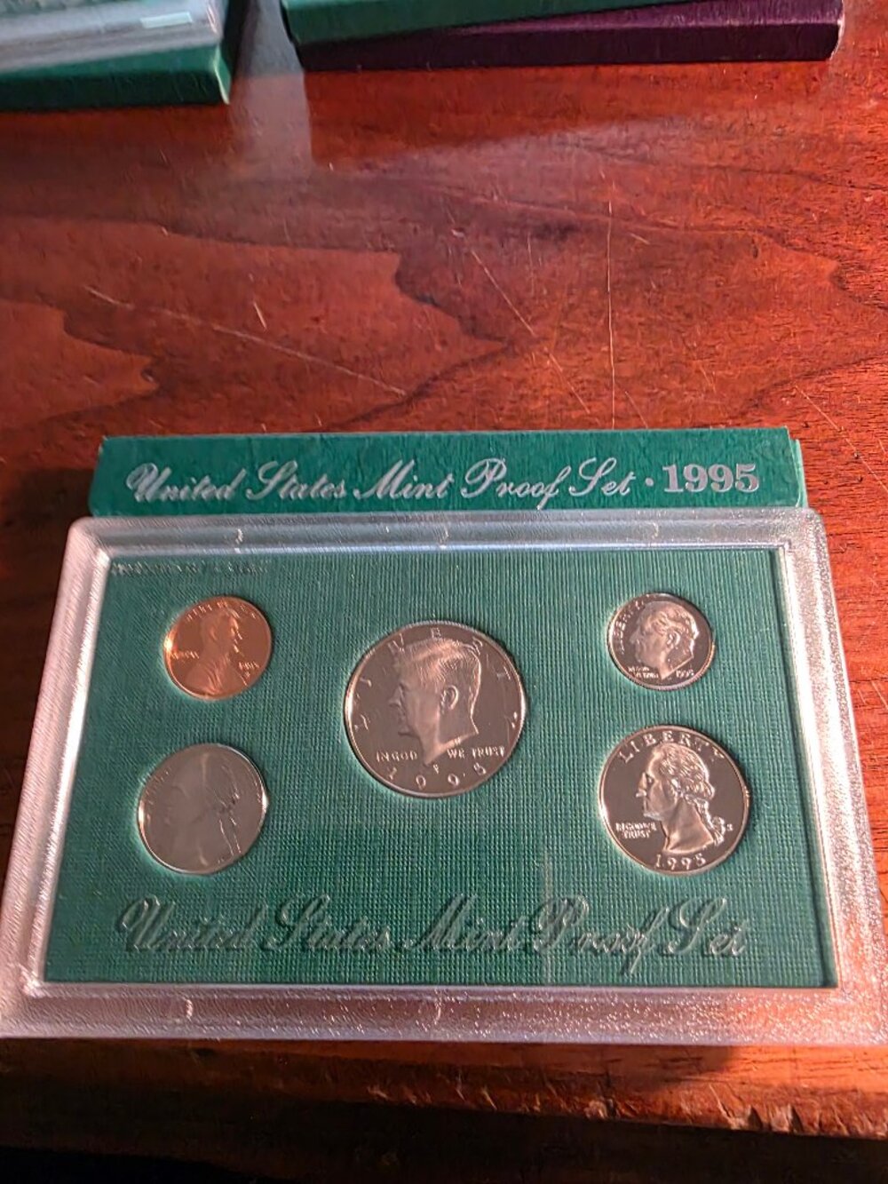 1995 S UNITED STATES PROOF SET OF COINS